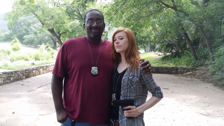 Me with Cornered star Lindsay Lemke